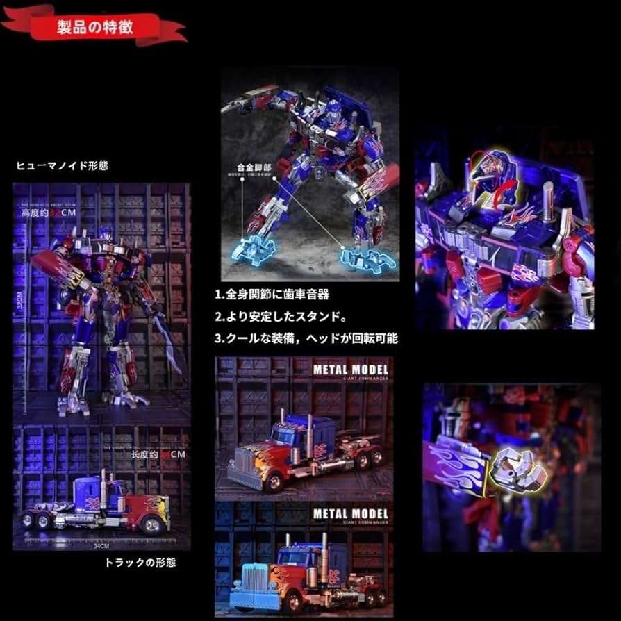 Amazon.co.jp: トランスフォーマー オプティマスプライム 32cm